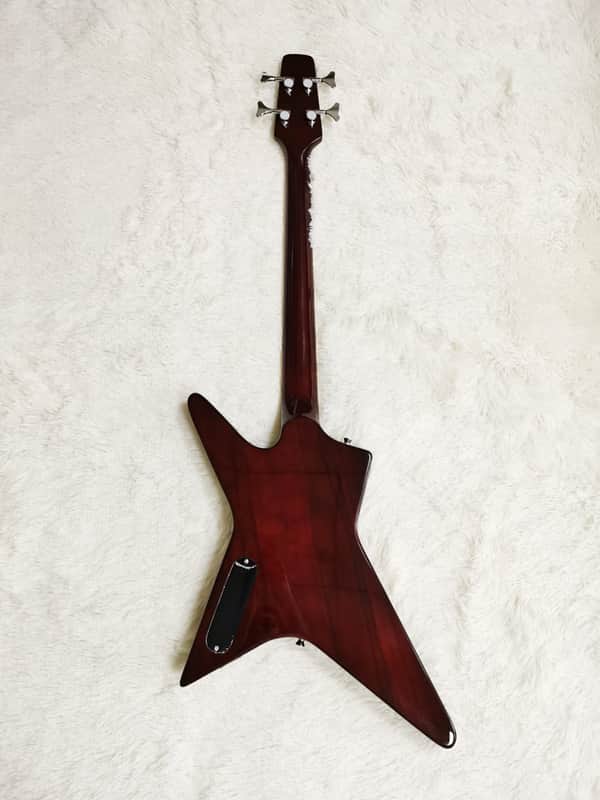 4 Strings Short Scale Fretless Set Neck Bass Busuyi Guitar 2023 Bild 1