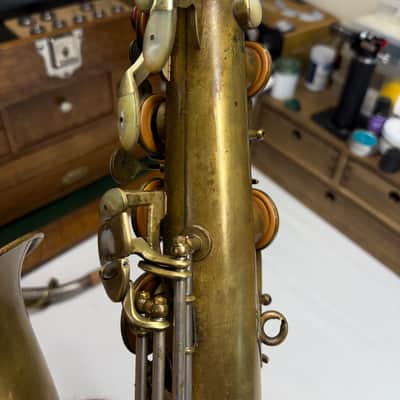 King Super 20 Around 1947 - Bare Brass image 10
