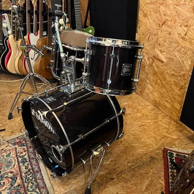 Sonor Hilite 20/10/14 Drum Set – Dark Violet – Vintage German Maple – EV Mics & dDrum Triggers image 3