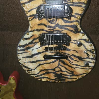 Jim Cat Les Paul Style TIGER FUR image 3