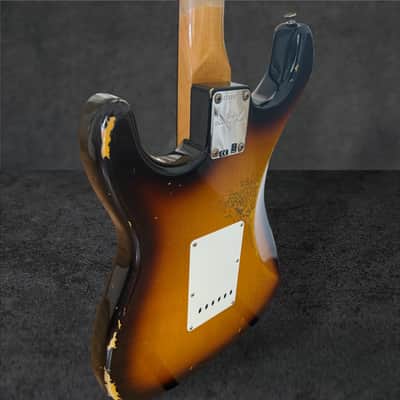 Fender Custom Shop '59 Stratocaster Heavy Relic - Faded/Aged Chocolate 3-Tone Sunburst image 14