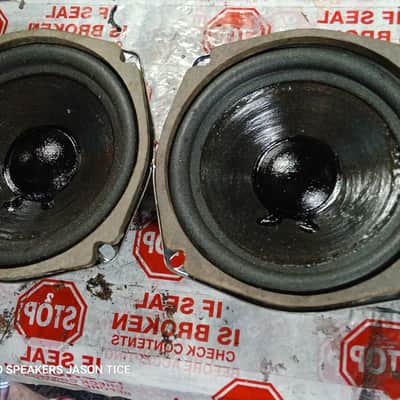 JENSEN 5.25" SPEAKERS ADVENT SPEAKERS HEAVY MAGNET NEW SURROUNDS image 1