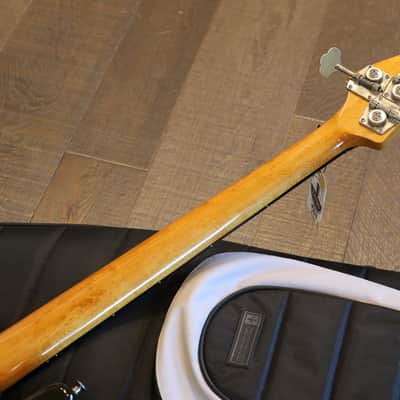 Warmoth 5 String Bass with Bartolini's Sunburst + GB image 17