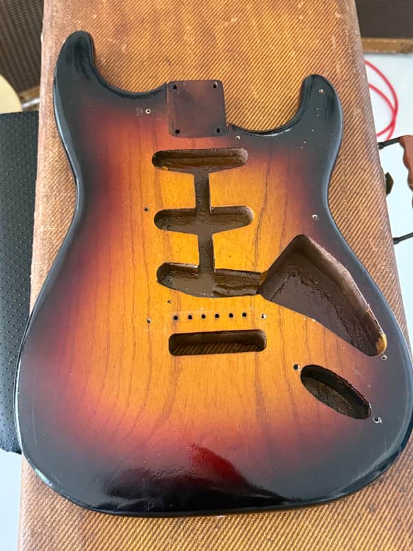Fender Stratocaster Light Weight Body 1954 - 1955 - Burst image 1