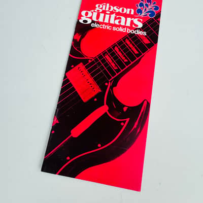 Gibson 11-Brochure Literature Set 1970 image 13