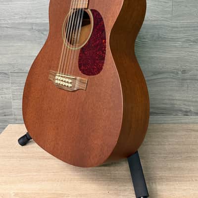 2000 Martin J12-15 Jumbo Mahogany Acoustic 12-String Guitar w/ Case #3027 image 4