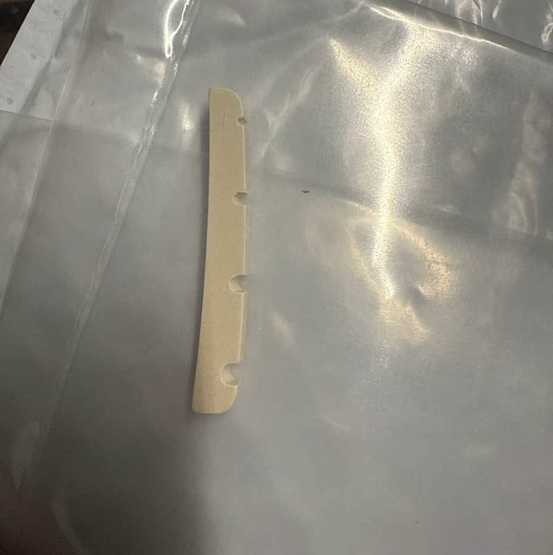 Fender 003-8487-000 Precision / Jazz Bass V Micarta Pre-Slotted String Nut 2010s - Standard image 1