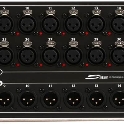 Behringer S32 32-input / 16-output Digital Stage Box  Bundle with Furman SS-6B 6-outlet Surge Suppressor Strip