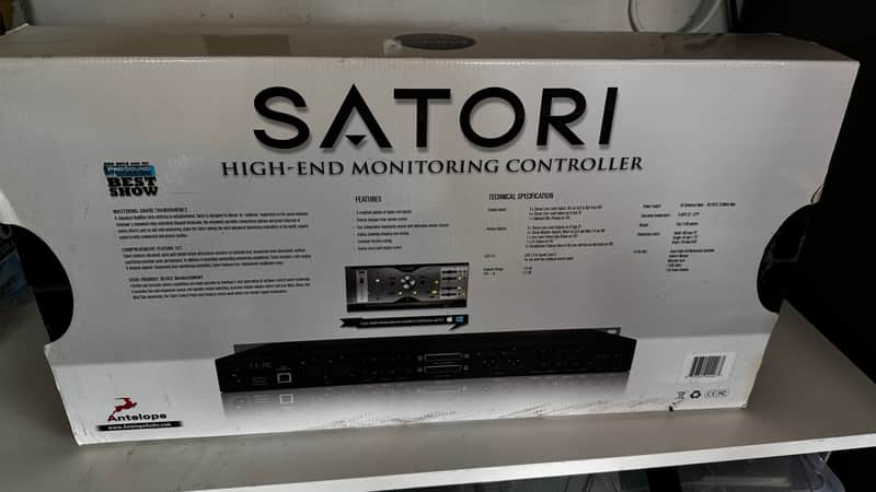 Antelope Audio Satori Monitor Controller and Summing Box 2014 - Present - Silver image 1