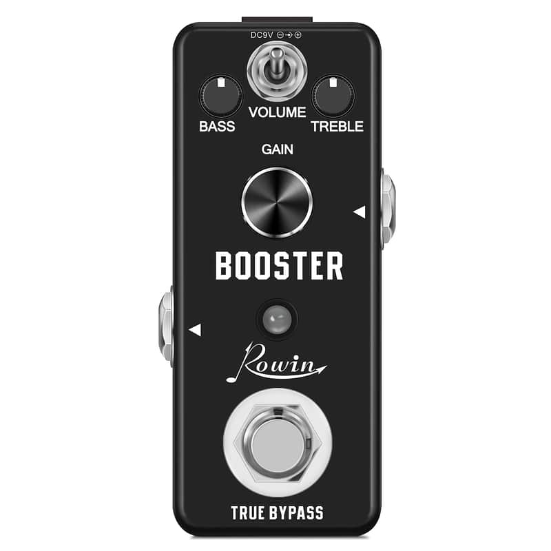Rowin Booster Pedal with Rich Distortion Sound True Bypass LEF-318 Holiday Special $27.80 image 1