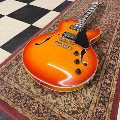 Dean Colt FM 2010s - Trans Amber Cherry Burst w/ Piezo