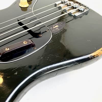 Fender Musicmaster Bass 1978 Black image 23