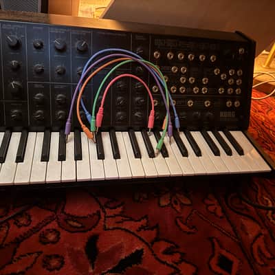 Korg MS-20 Mini Semi-Modular Analog Synthesizer 2013 - Present - Black image 2