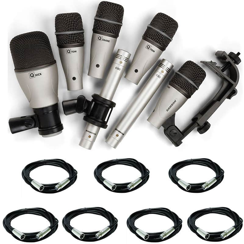 Samson 7Kit 7 Piece Drum Mic Set image 1
