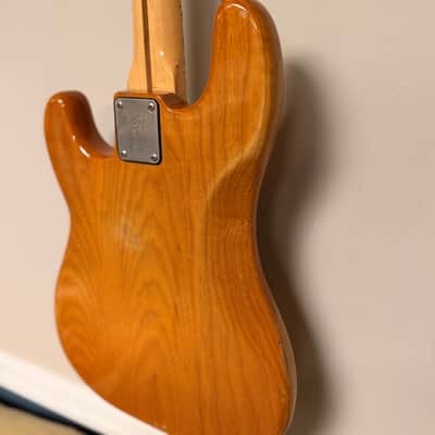 1977 Fender Precision Bass with Maple Fretboard - Natural image 7
