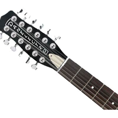 Danelectro '59 Vintage 12-String Electric Guitar - Black image 4