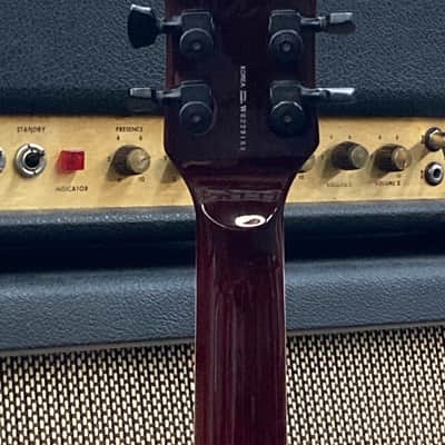 ESP LTD EC-1000 QM with Rosewood Fretboard 2002 - 2004 - See Thru Black Cherry image 6