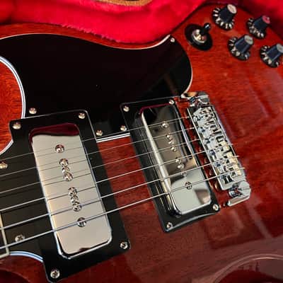 2021 Gibson Tony Iommi (Black Sabbath) SG Special Electric Guitar in Vintage Cherry image 7