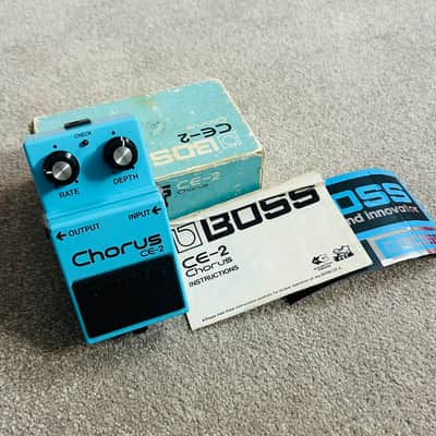 Boss CE-2 Chorus (Black Label) 1979 - 1984 | Reverb