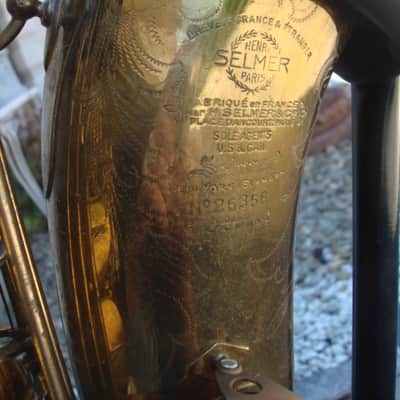 Selmer 1938 Balanced Action Tenor Saxophone - Artist Owned -Benny Goodman's Band image 3