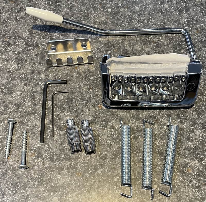 Stratocaster Style Replacement Tremolo System image 1