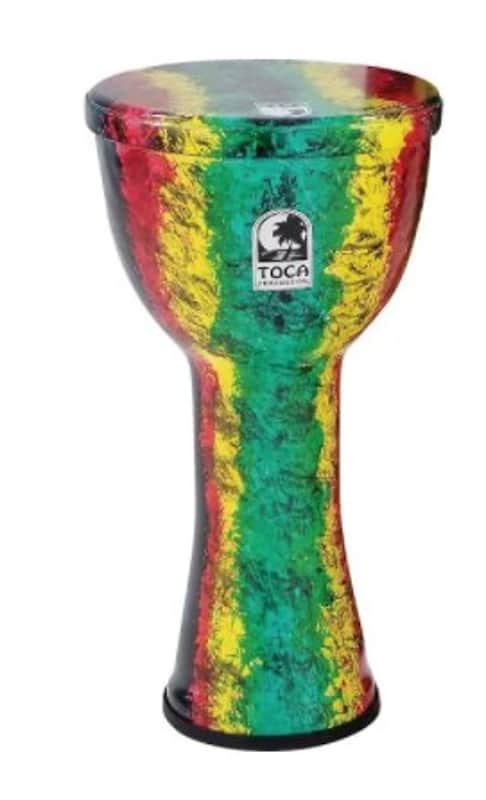 Toca SFDL-10RB Freestyle Lightweight Series Djembe - 10" w/ Bag image 1