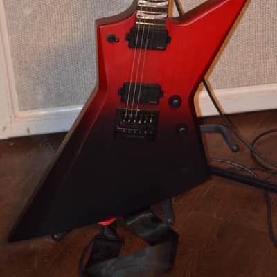 Solar Guitars E1.6 Jensen MKII Red and Black w/ Evertune 2023 image 1