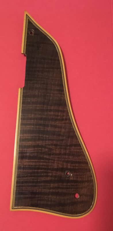 Vintage Heritage Johnny Smith Archtop Flame Maple Wood Pickguard Guitar image 1