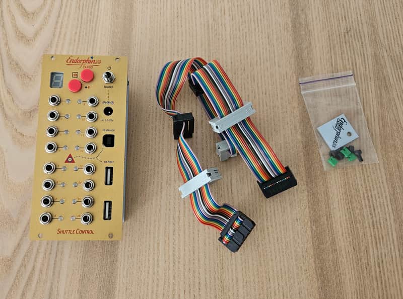 Endorphin.es Shuttle Control Eurorack Synth Module Gold image 1