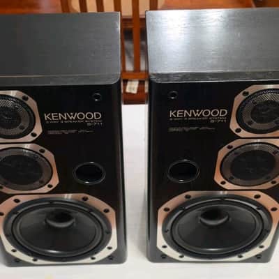 KENWOOD 3 WAY BASS REFLEX /BLACK/8 OHM/MADE IN JAPAN image 5