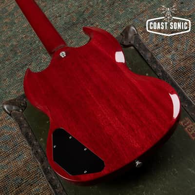 2022 Gibson SG Standard '61 Reissue Heritage Cherry, original hardcase image 9