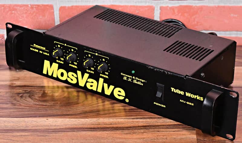 MosValve Tube Works MV-962 初期 ギターパワーアンプ MosValve Tube Works MV-962 初期 ギターパワーアンプ