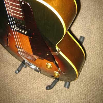 Gibson es-125 1953 - sunburst image 5