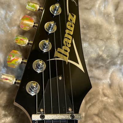 Ibanez JEM20th Steve Vai Signature 20th Anniversary 2007 - Clear Splatter image 15