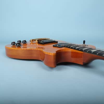 1992 Gibson Les Paul Lite Amber Flamed Electric Guitar image 13