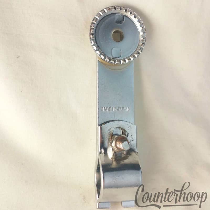 Pearl Rail Mount Slider Clamp Bass Drum "Made In Japan" Chrome 60s Star image 1