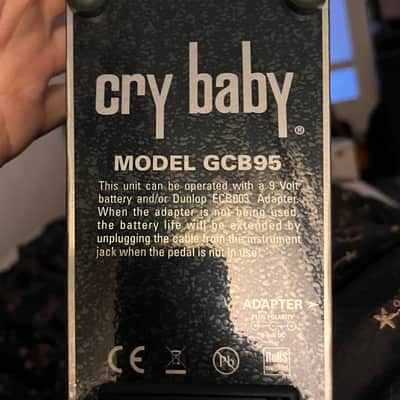 Dunlop GCB95 Cry Baby Standard Wah 1982 - Present - Black image 4