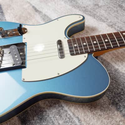 Fender Japan Left-Handed Telecaster Custom Reissue Old Lake Placid Blue MIJ 2006–2008 TL62B-87L image 8