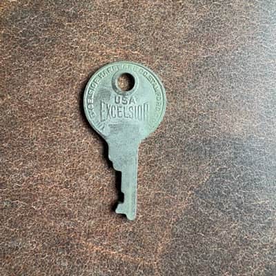 Excelsior 6K11 Key for Vintage Gibson Guitar Case! image 1