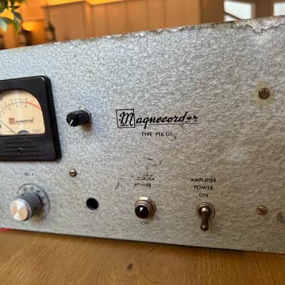 Magnecord PT6-D3 Dual Channel Tube Mic Preamp image 3