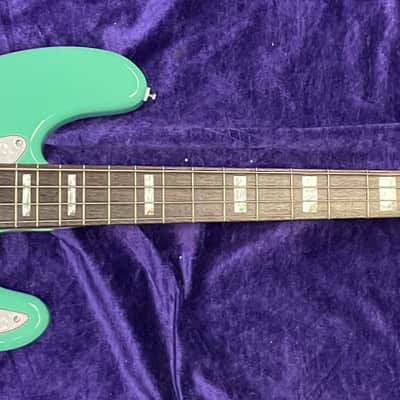 Lakland Skyline 44-64 Custom, Seafoam Green w/ Rosewood *1.5" Nut / Thin Neck Specs *IN STOCK* image 2