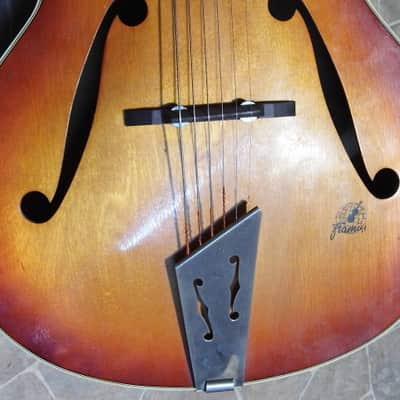 vintage FRAMUS 5/53 CAPRI archtop Jazz GITARRE GUITAR Germany 1958 image 18