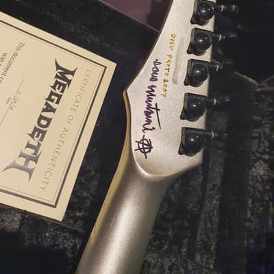 Dave Mustaine's personal Prototype King V built by Dean Guitars USA Custom Shop to launch the VMNT image 12