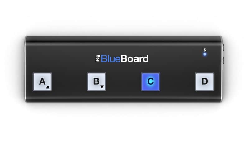 IK Multimedia IP-IRIG-BBRD-IN iRig Blueboard Wireless Floor Controller and Page Turner image 1