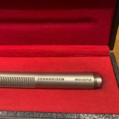Vintage Sennheiser MKH 416 P48 Shotgun Mic with case image 11