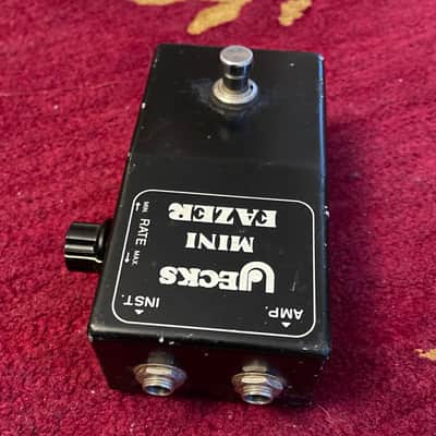 Vintage 1972 Uecks (Univox Shin Ei) mini Fazer - Black image 4