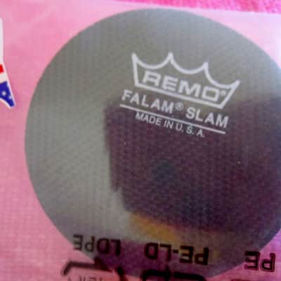 Remo Bass Drum Head Falam Slam Patch - NOS image 3
