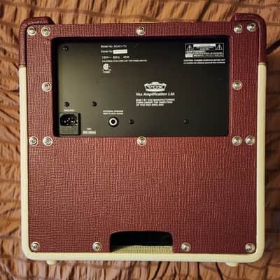 Vox AC4C1-TV-RC Limited Edition 4-Watt 1x10" Guitar Combo - Red and Cream image 4