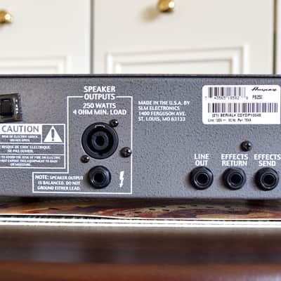 Ampeg PB-250 PortaBass 250-Watt Bass Amp Head image 9