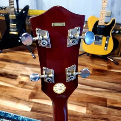 1980's Encore E-75 Banjo - Closed Back 5-string w/case image 5